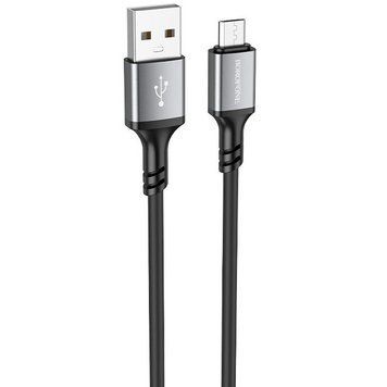 Кабель для зарядки MicroUSB Android BOROFONE BX83 1м Чорний