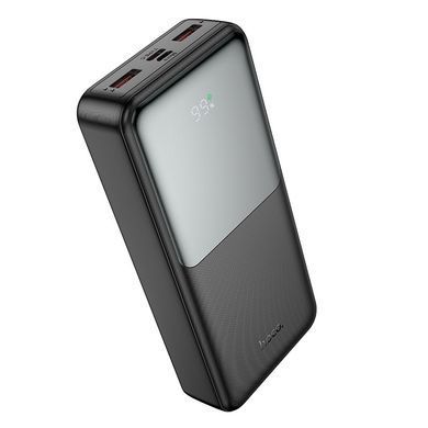 Павербанк із швидкою зарядкою 22.5W 20000mAh HOCO J136A 2USB/1Type-C, 22.5W+PD20W Чорний