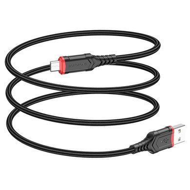 Кабель для зарядки MicroUSB Android BOROFONE BX67 |1м| Синій