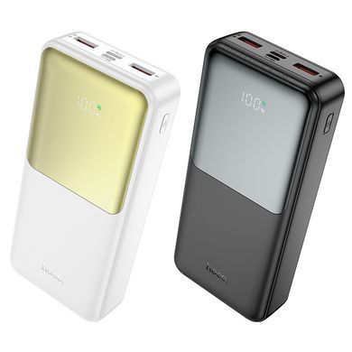 Павербанк із швидкою зарядкою 22.5W 20000mAh HOCO J136A 2USB/1Type-C, 22.5W+PD20W Чорний