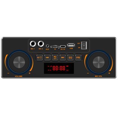 Колонка з мікрофонами Sing-e ZQS-L19 караоке колонка портативна Bluetooth колонка 60W бездротова колонка з мікрофонами