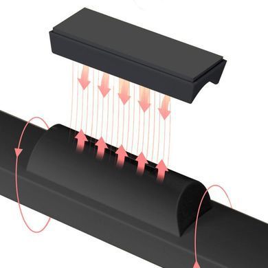 Акумуляторна магнітна LED лампа сенсорна XO YH08A 1200mAh Чорний