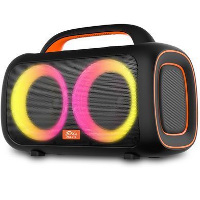 Колонка з мікрофонами Sing-e ZQS-L19 караоке колонка портативна Bluetooth колонка 60W бездротова колонка з мікрофонами