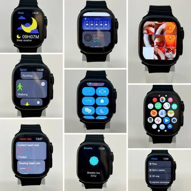 Смарт годинник Apple Watch Ultra 2 49mm Original series 1:1 Сірий 44506
