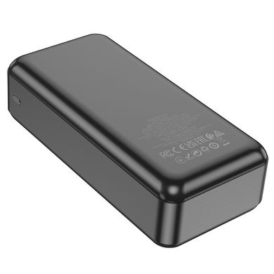 Павербанк повербанк із швидкою зарядкою 30000mAh HOCO J101B |2USB/Type-C, 22.5W| Чорний