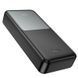 Павербанк із швидкою зарядкою 22.5W 20000mAh HOCO J136A 2USB/1Type-C, 22.5W+PD20W Чорний