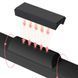 Акумуляторна магнітна LED лампа сенсорна XO YH08A 1200mAh Чорний