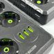 Подовжувач мережевий переноска 6м на 6 розеток + 3USB UA Power F17U Чорний 48636