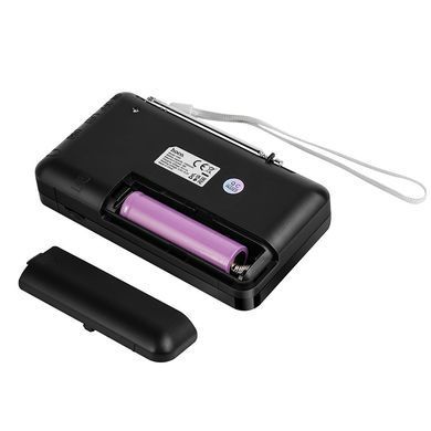 Портативне радіо з Bluetooth, FM, AM, MP3 та ліхтариком HOCO HI50 Чорний