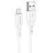 Кабель для зарядки MicroUSB Android BOROFONE BX66 1м Білий