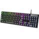 Ігрова клавіатура провідна з RGB-підсвічуванням HAVIT HV-KB101L 104 клавіши Чорний