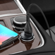 Автомобільна зарядка з швидкою зарядкою QC3.0 + MicroUSB кабель HOCO Z43 |1USB, 3A, QC, 18W| Сірий