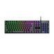 Ігрова клавіатура провідна з RGB-підсвічуванням HAVIT HV-KB101L 104 клавіши Чорний