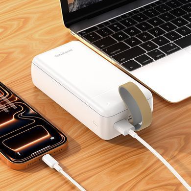 Павербанк 30000 повербанк 30000 BOROFONE BJ88B power bank для роутера павер банк 30000