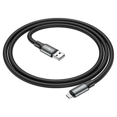Кабель для зарядки MicroUSB Android BOROFONE BX82 1м/2.4A Червоний