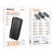 Павербанк 30000mAh з вбудованим ліхтарем BOROFONE BJ86A 2USB Чорний