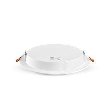 Стельовий LED світильник VIDEX вбудований, круглий Back 26W, 5000K, 220V Білий DLBR-265