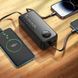 Павербанк зі швидкою зарядкою 22.5W та вбудованими кабелями Lightning/Type-C 30000mAh HOCO J132B 22.5W+PD20W Чорний