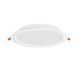 Стельовий LED світильник VIDEX вбудований, круглий Back 26W, 5000K, 220V Білий DLBR-265