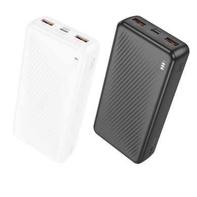 Павербанк повербанк 20000mAh зі швидкою зарядкою 22.5W BOROFONE BJ56A 2USB/Type-C, 18W Чорний