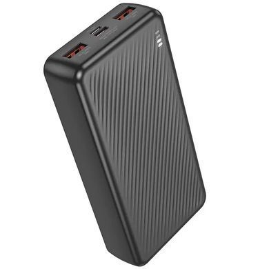 Павербанк повербанк 20000mAh зі швидкою зарядкою 22.5W BOROFONE BJ56A 2USB/Type-C, 18W Чорний