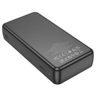 Павербанк повербанк 20000mAh зі швидкою зарядкою 22.5W BOROFONE BJ56A 2USB/Type-C, 18W Чорний