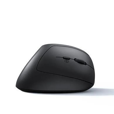 Мишка безпровідна вертикальна MEETION BTM008 2.4G/Bluetooth, 2400 DPI, 6кн., 500mAh Чорний