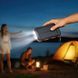 Павербанк 8000mAh з сонячною панеллю, ліхтарем, компасом HOCO J164 Чорний
