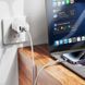 Кабель для швидкої зарядки та передачі даних Type-C на Lightning HOCO U137 27W, 1.2 м Білий