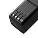 Павербанк 50000 mAh з швидкою зарядкою 22.5W XO PR286 повербанк 50000mAh повер банк з ліхтарем power bank з кабелями