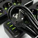 Мережевий подовжувач 2м на 3 розетки + 3USB + Type-C UA Power F23U мережевий фільтр з USB 54795