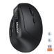 Мишка безпровідна вертикальна MEETION BTM008 2.4G/Bluetooth, 2400 DPI, 6кн., 500mAh Чорний