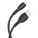 Кабель для зарядки MicroUSB Android BOROFONE BX86 |1м/2.4A| Чорний