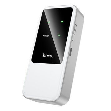 Портативний Wi-Fi роутер HOCO HI42 150Mbps, 2&times;2000mAh Білий