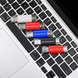 Металева USB Флешка 2в1 256GB Type-C/USB 2.0 для телефону/комп'ютера OTG MicroDrive Сірий