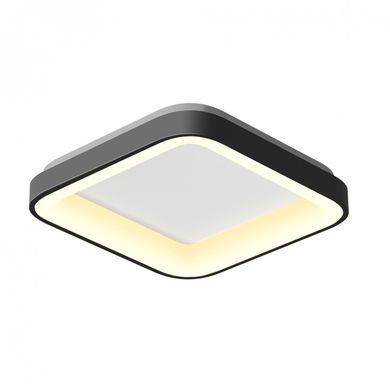 Стельовий LED світильник VIDEX EDGE-SC квадратний 72W Чорний VLE-ESC-72B