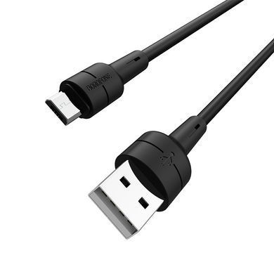 Кабель для зарядки MicroUSB Android BOROFONE BX30 1м Чорний