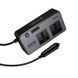 Автомобільний інвертор HOCO Z66 200W 2 розетки + USB-C PD 66W + 2 USB-A перетворювач напруги 12V 220V