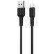 Кабель для зарядки MicroUSB Android BOROFONE BX30 1м Чорний