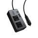Автомобільний інвертор HOCO Z66 200W 2 розетки + USB-C PD 66W + 2 USB-A перетворювач напруги 12V 220V