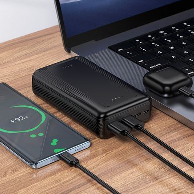 Павербанк 20000mAh HOCO J165A 2USB Чорний