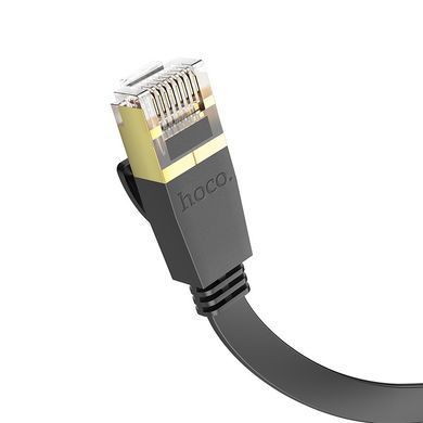 Мережевий кабель для інтернету HOCO US07 General 20м/RJ45/cat-6 Чорний