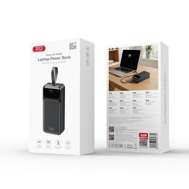Павербанк 30000 mAh з швидкою зарядкою 65W XO PR298 повербанк 30000mAh повер банк для ноутбука powerbank для роутера
