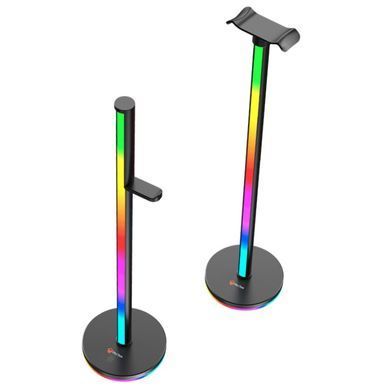 Підставка для навушників MEETION BK300 з RGB-підсвіткою 52 см Чорний 59550