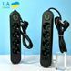 Подовжувач мережевий переноска 6м на 4 розетки + 3USB UA Power F04U Чорний 48639