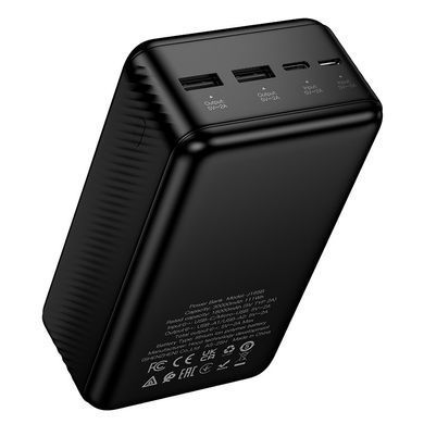 Павербанк 30000mAh HOCO J165B 2USB Чорний