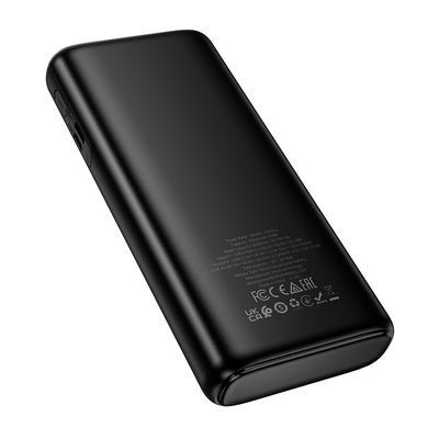 Павербанк 10000mAh зі швидкою зарядкою 22.5W+PD20W HOCO J158 Pro 2USB, 1Type-C Чорний