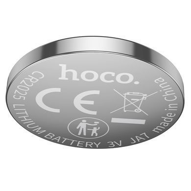 Батарейки літієві кнопкові CR2025 HOCO JA7 5 шт 3V 150mAh