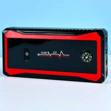 Автомобільний пуско-зарядний пристрій Бустер Jump Starter J17 28000mAh, 2USB+1Type-C Чорно-червоний 49634