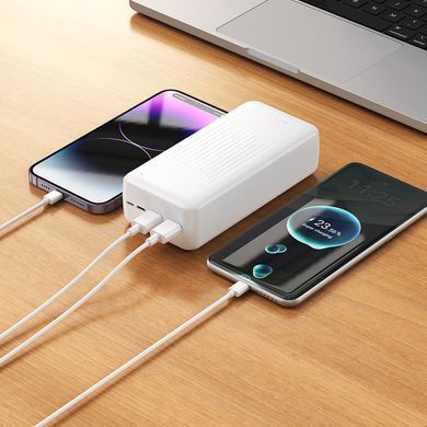 Павербанк 30000мА&middot;г з швидкою зарядкою 22.5Вт BOROFONE BJ80B 2USB + Type-C Чорний